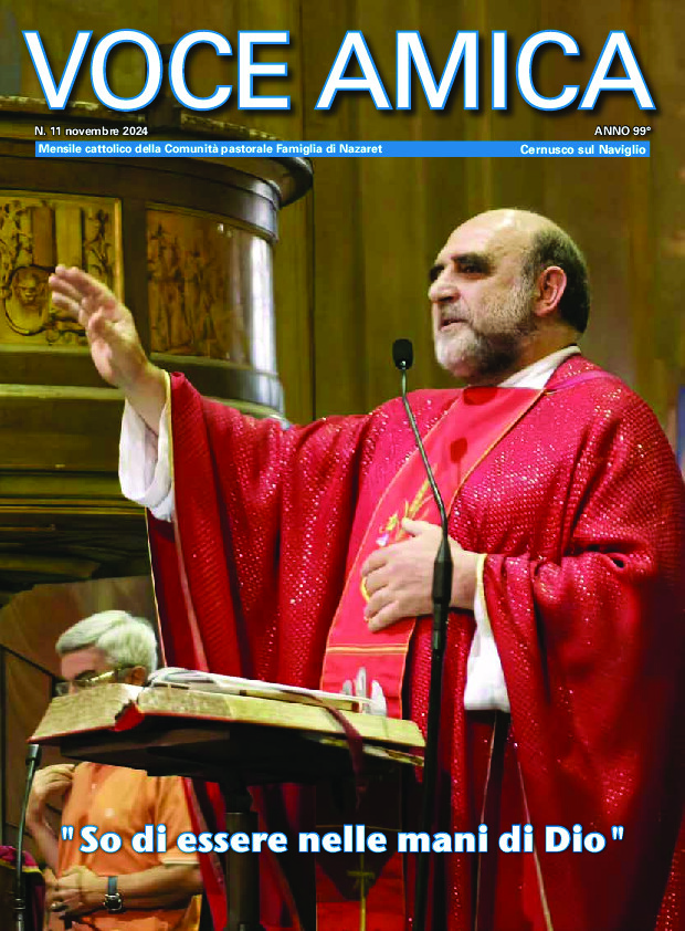 "So di essere nelle mani di Dio"